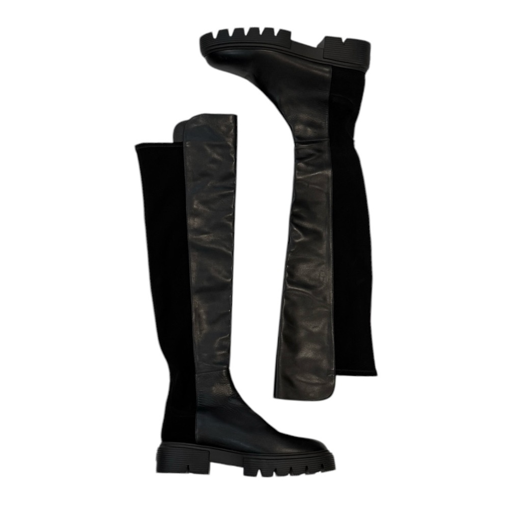Stuart Weitzman 5050 SoHo Over The Kneww Boots - Picture 3 of 5